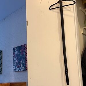 SwissGear Black Belt with Metallic Buckle 43 inch long